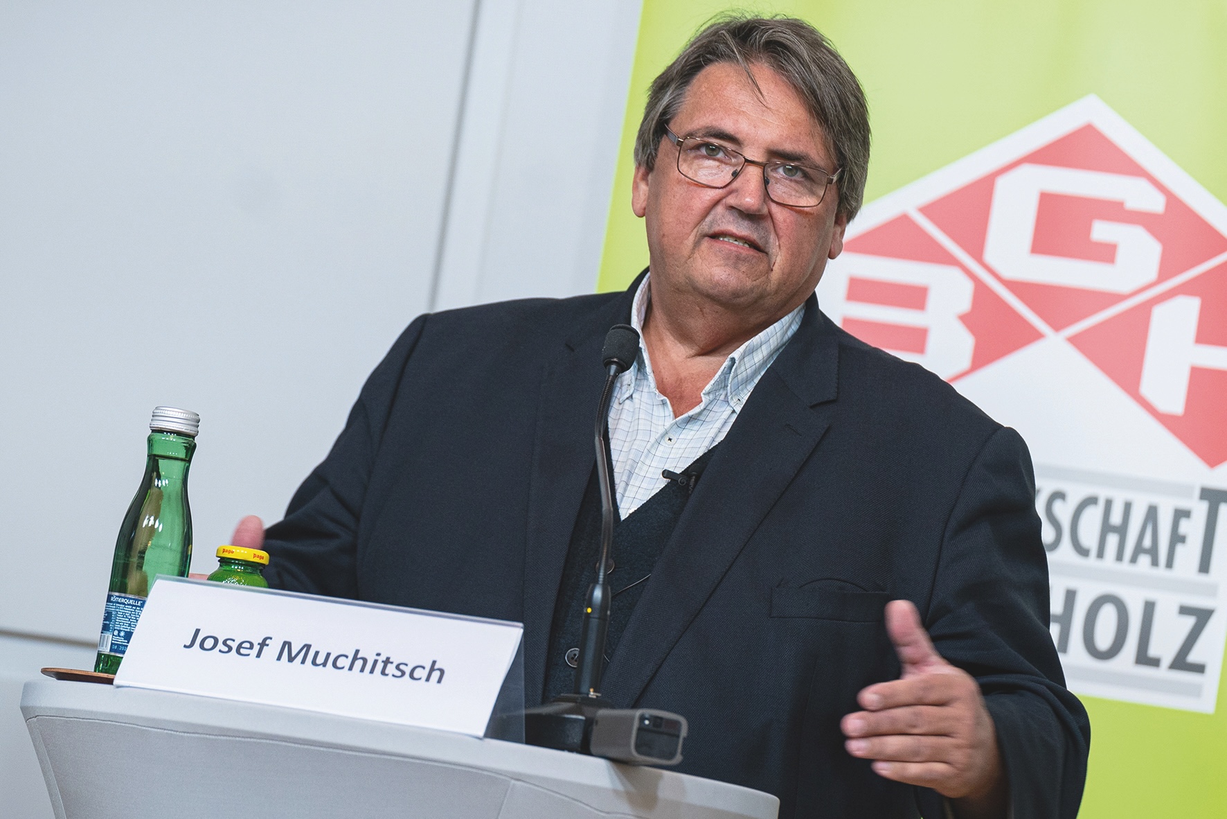 Josef Muchitsch, Bundesvorsitzender der Gewerkschaft Bau-Holz