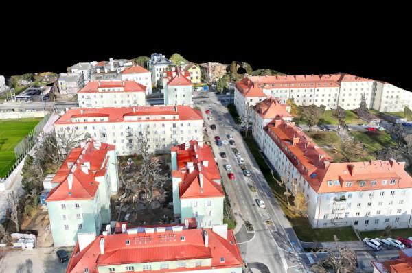 Digitalisierung von Dächern mittels Drohne – Georeferenzierte 3D-Modelle als neue Datengrundlage für Planung, Betrieb und nachhaltige Entscheidungen im Gebäudebestand