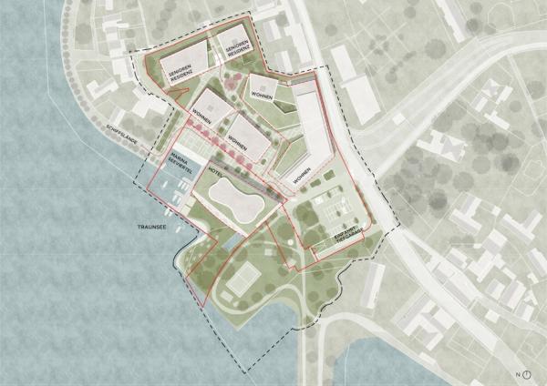 Gmunden Lageplan Soravia