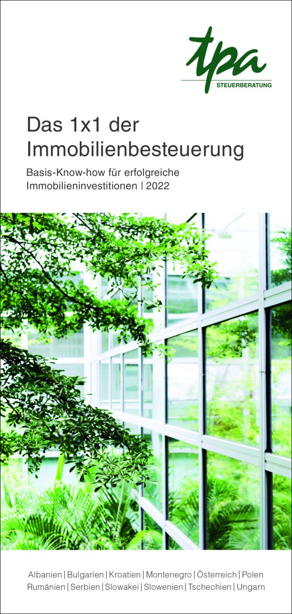 Neu erschienen: „Das 1×1 der Immobilienbesteuerung“