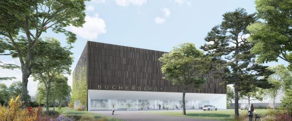 Lager des Wissens – BIG errichtet nachhaltiges Bücherdepot für Universität Wien und weitere Wiener Universitäten