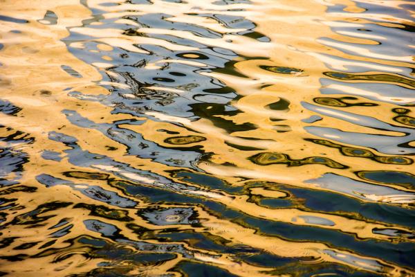 Wasser / Gold