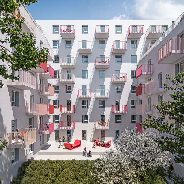 Wien: Neues StudentInnen-Wohnheim mit 418 Zimmern in Bau