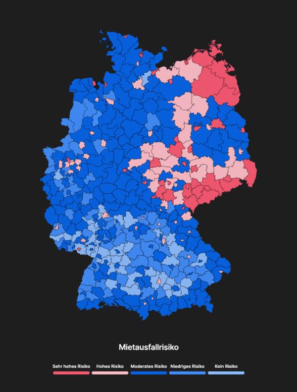 Mietausfallrisiko Deutschland