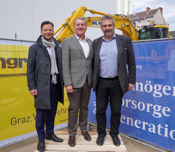 IFA AG: Gleichenfeier für Grazer Wohnbauprojekt „Idlhofgasse 70“ ein Monat früher als geplant