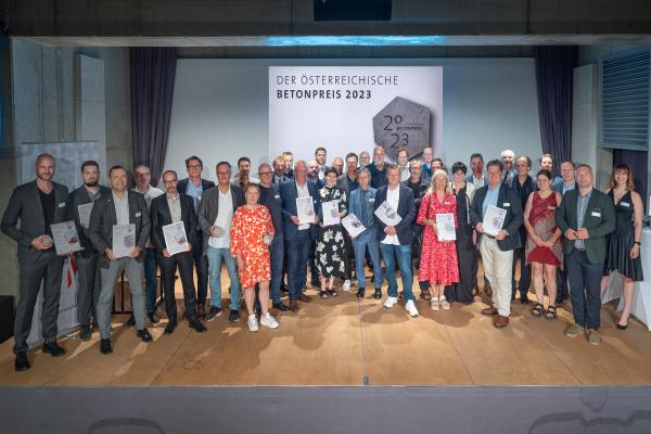 Erster Österreichischer Betonpreis verliehen: Nachhaltigkeit im Fokus der prämierten Projekte
