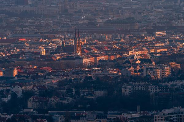 vienna center at sunset 2021 09 07 03 25 11 utc