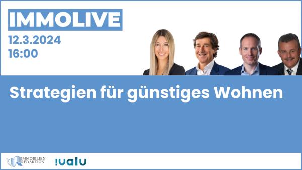 Strategien für günstiges Wohnen