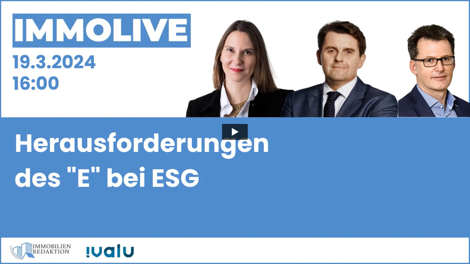 Herausforderungen des "E" bei ESG